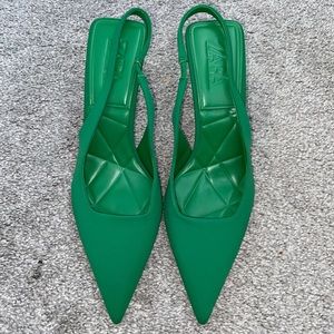 ZARA SLINGBACK HEELS